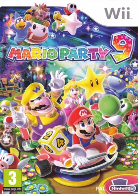 Mario Party 9 box cover front